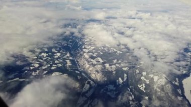 Arial view of Canada