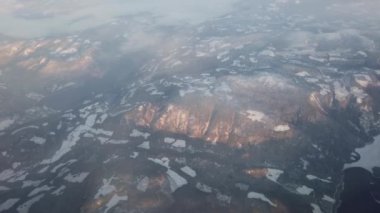 Arial views of Canada's west coast