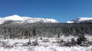 Banff Alberta Canada in the winter