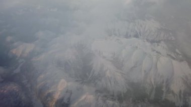 Arial views of the mountains