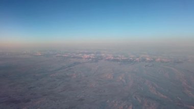 Arial views of the mountains