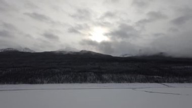Jasper Alberta Canada in the autumn
