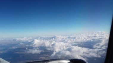 Arial video from an airplane