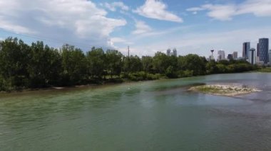 Calgary Alberta Canada in the summer