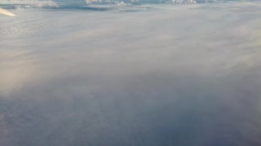 Arial views of the mountains