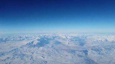 Arial video from an airplane