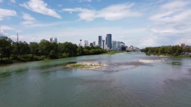 Calgary Alberta Canada in the summer
