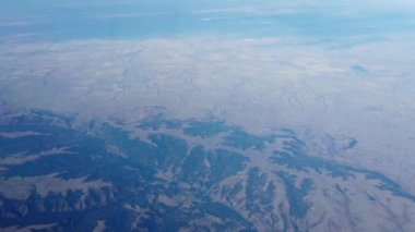 Arial view of the Canadian prairies