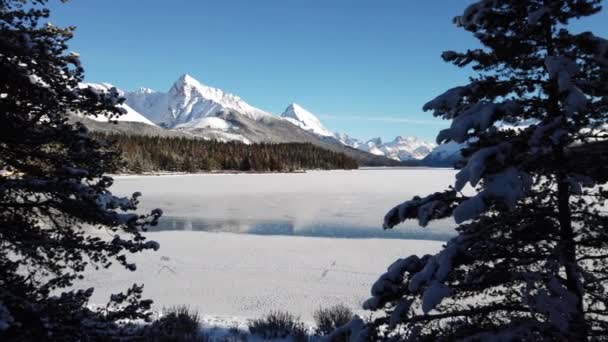 Jasper Alberta Late Fall — Vídeo de Stock