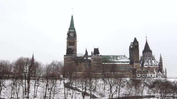 Ottawa Canada Winter — Stock videók