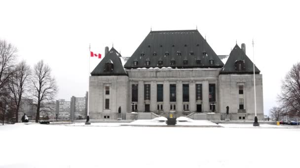 Ottawa Canada Winter — 图库视频影像