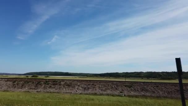 Canadian Prairies Winter — Stock Video