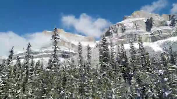 Banff Alberta Canada Scenes — Vídeo de Stock