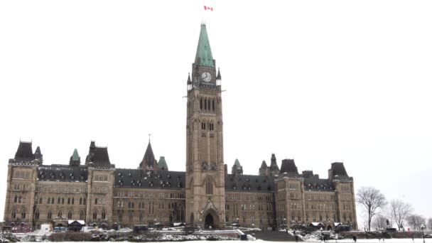 Ottawa Canada Winter — Wideo stockowe