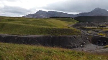 Mining site in Alberta Canada