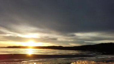 Boreal forest scenes in Canada