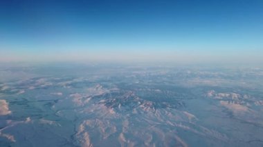 Arial views of the mountains