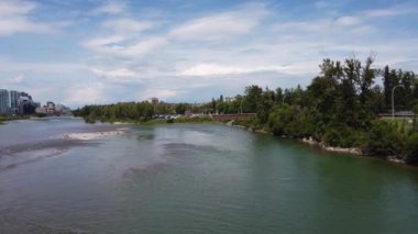 Calgary Alberta Canada in the summer