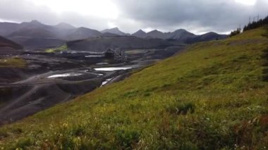 Mining site in Alberta Canada