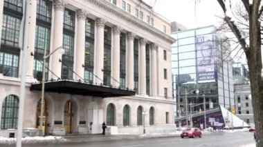 Ottawa Canada in the winter