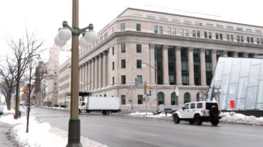 Ottawa Canada in the winter