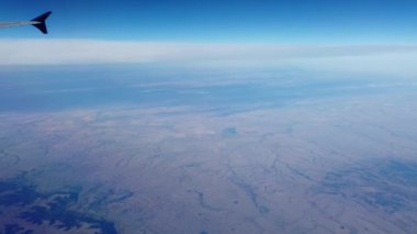 Arial view of the Canadian prairies
