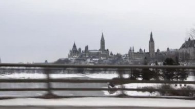Ottawa Canada in the winter