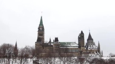 Ottawa Canada in the winter