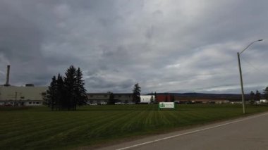 Logging in various areas in Canada