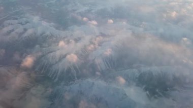 Arial views of the mountains