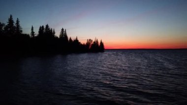 Canadian Prairies scene in the summer