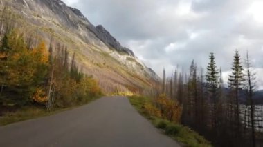 Jasper Alberta Canada in the autumn