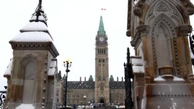 Ottawa Canada in the winter