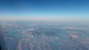 Arial views of the mountains