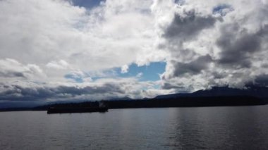 On the ferry to Vancouver Island