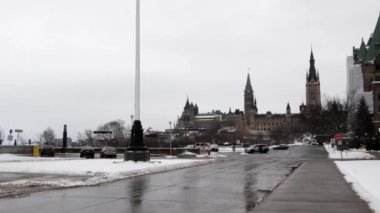 Ottawa Canada in the winter