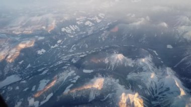 Arial views of Canada's west coast