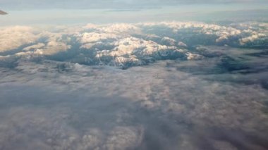 Arial views of the mountains