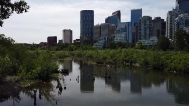 Calgary Alberta in the summer