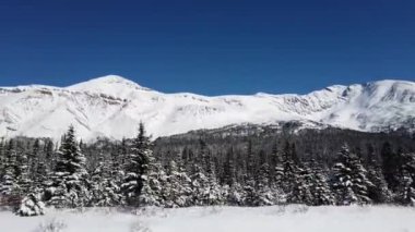 Banff Alberta Canada in the winter