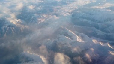 Arial views of the mountains