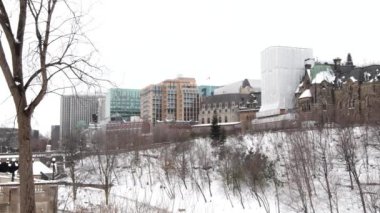 Ottawa Canada in the winter