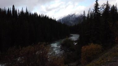 Jasper Alberta Canada in the autumn