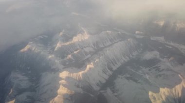 Arial views of the mountains