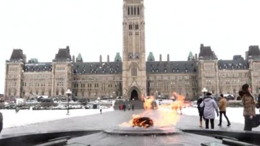 Ottawa Canada in the winter