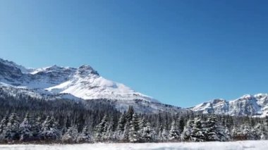 Banff Alberta Canada in the winter