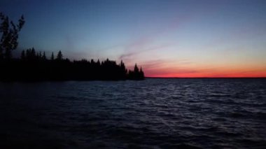 Canadian Prairies scene in the summer