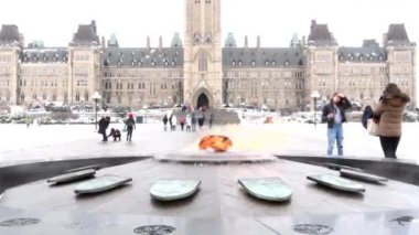 Ottawa Canada in the winter