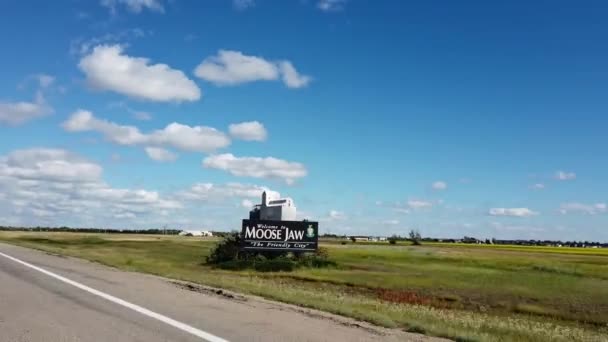 Moose Jaw Saskatchewan Canada — Vídeos de Stock