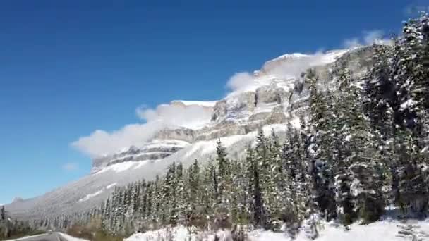 Banff Alberta Canada Scenes — Vídeo de Stock